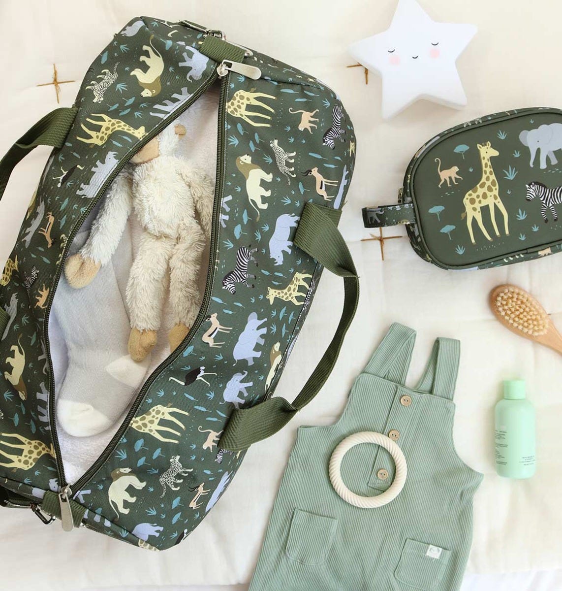 Sac de voyage enfant - Savane – vue 2 – A Little Lovely Company