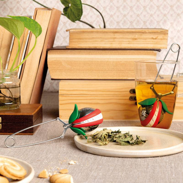 Cucchiaio per infusore da tè a forma di pianta carnivora 