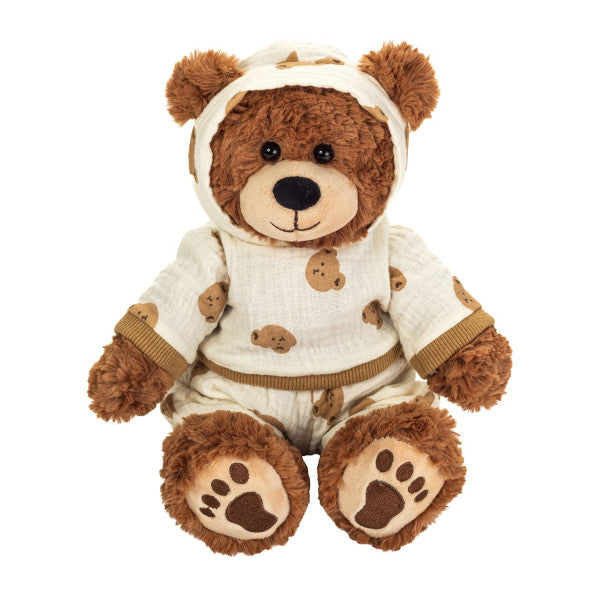 Peluche Ours Leonie en Pyjama – 30 cm