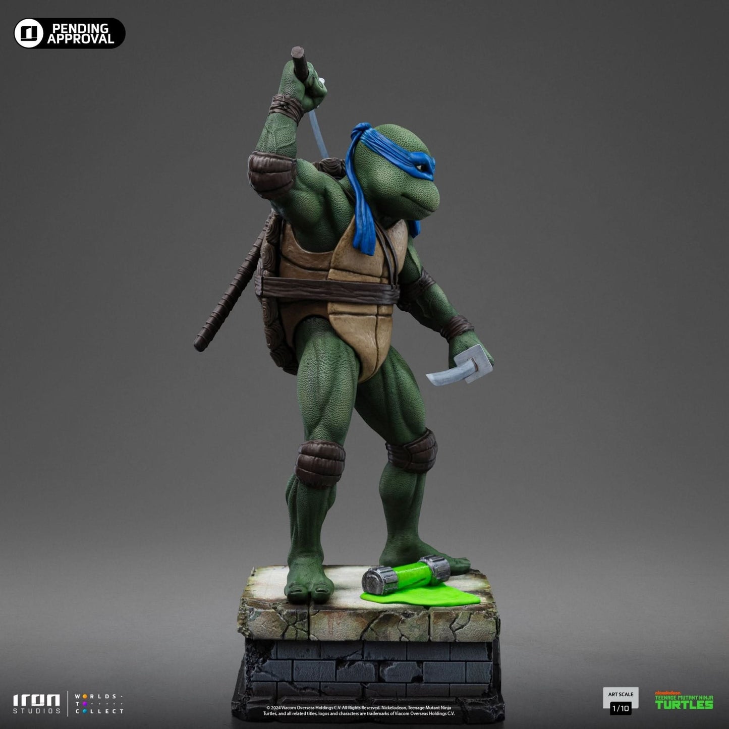 Statue Leonardo - TMNT Movie - Art Scale 1/10 - Teenage Mutant Ninja Turtles