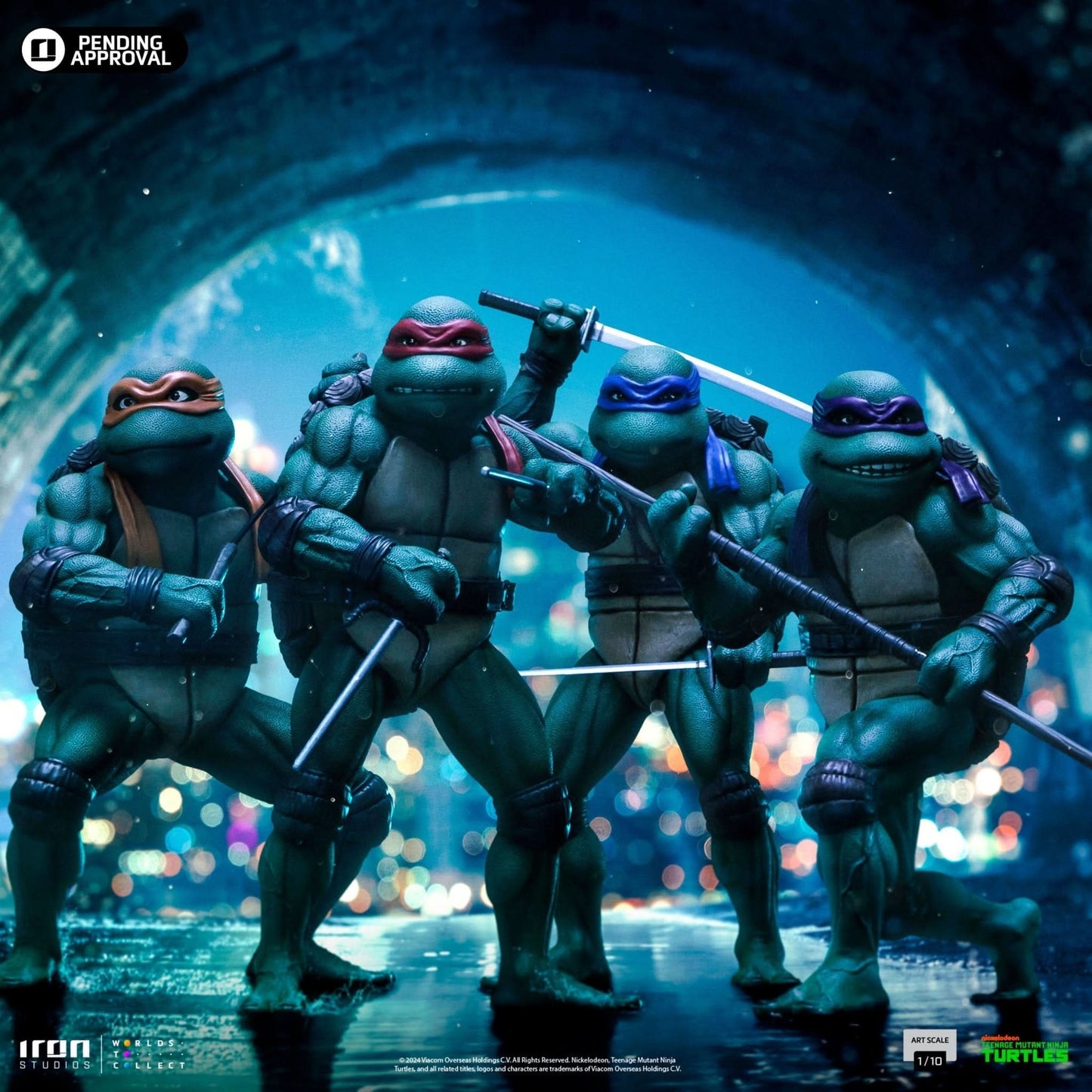 Donatello Statue - TMNT Movie - Art Scale 1/10 - Iron Studios