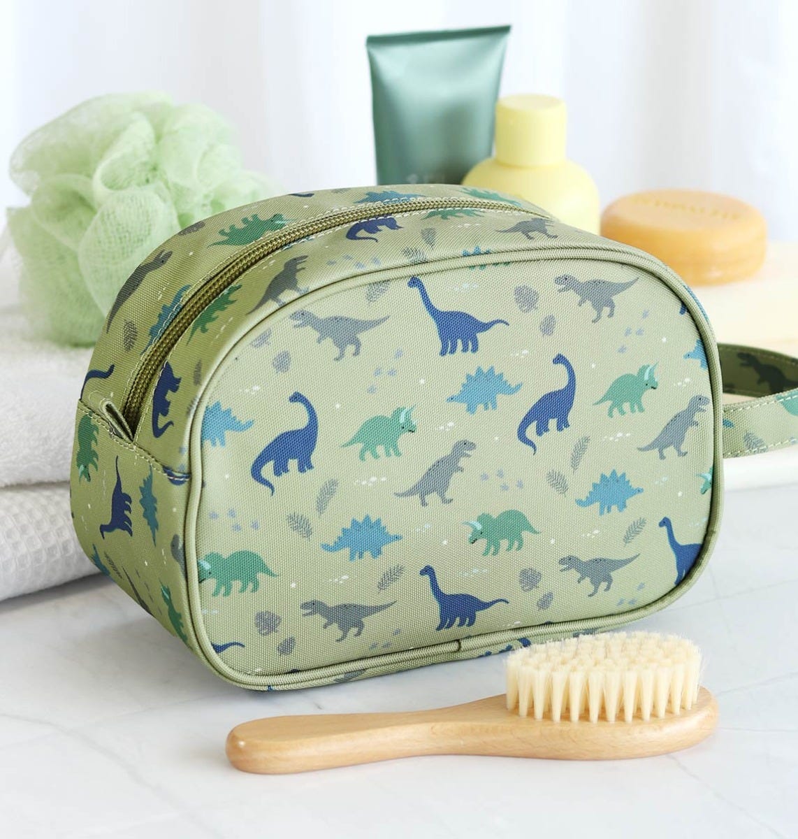 Trousse de toilette enfant - Dinosaures