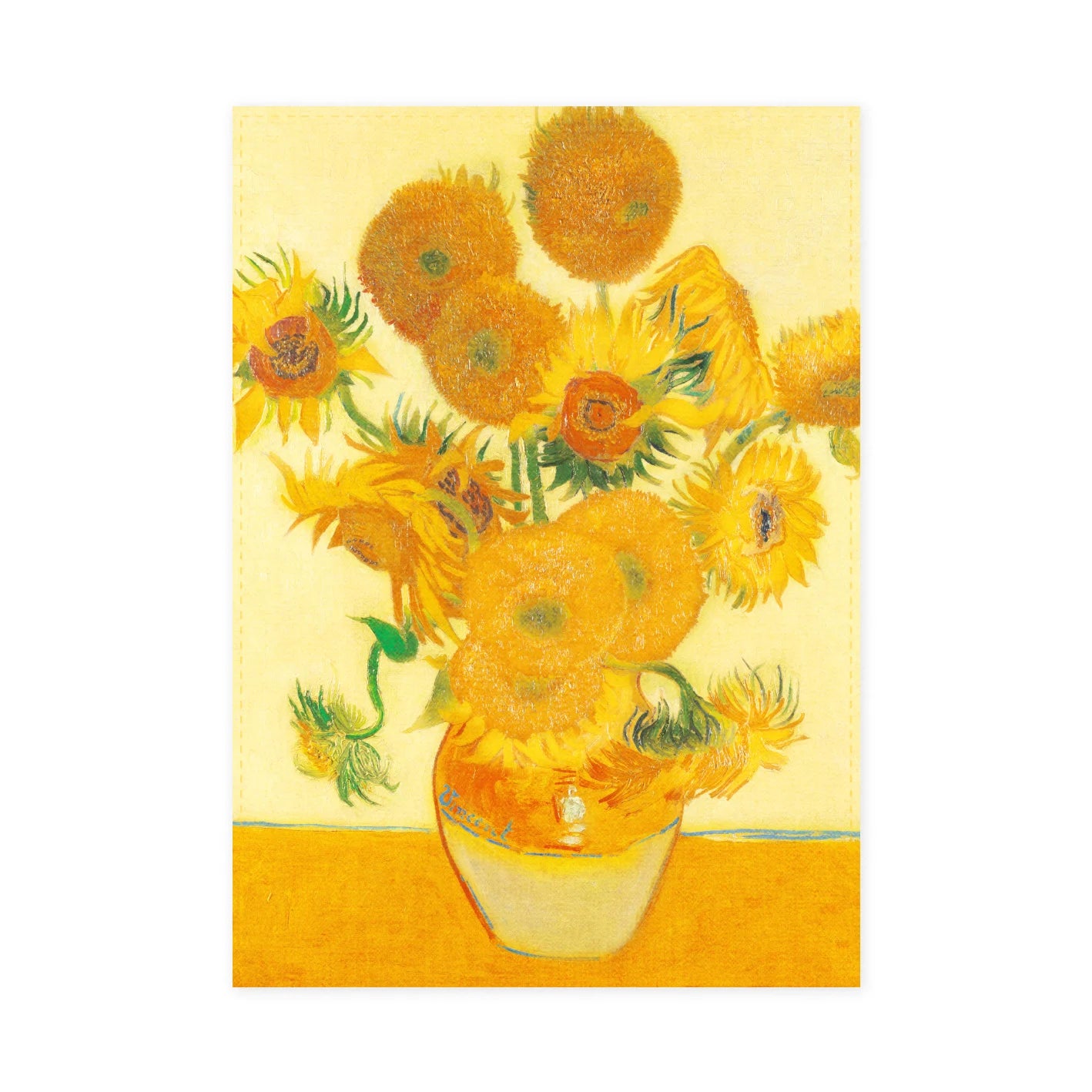 Paño de cocina de Vincent van Gogh - Girasoles