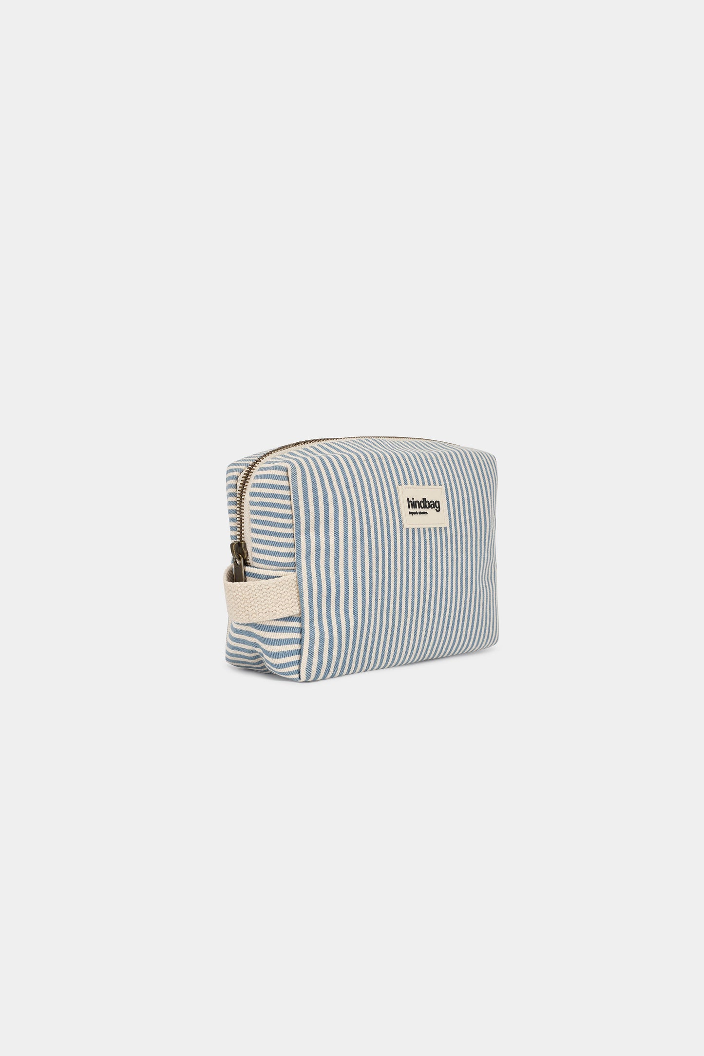 Trousse de toilette Leon Rayures bleu