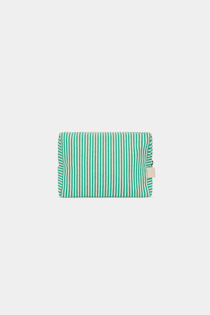 Trousse de toilette Leon Rayures vert
