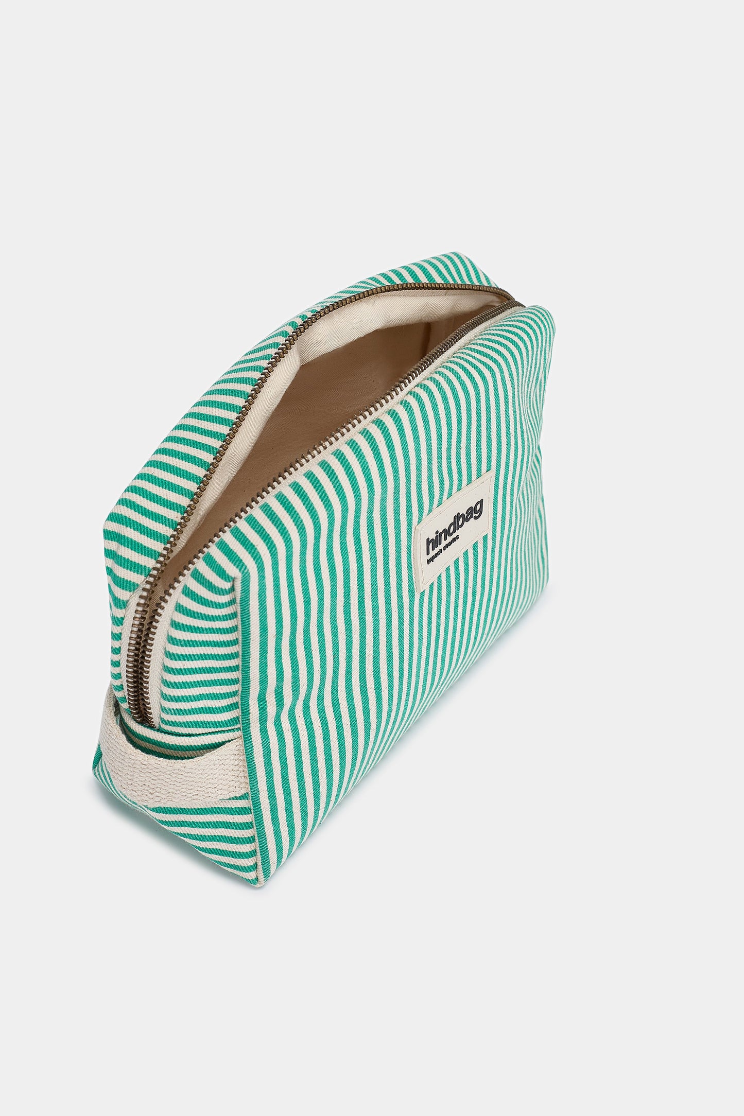 Trousse de toilette Leon Rayures vert