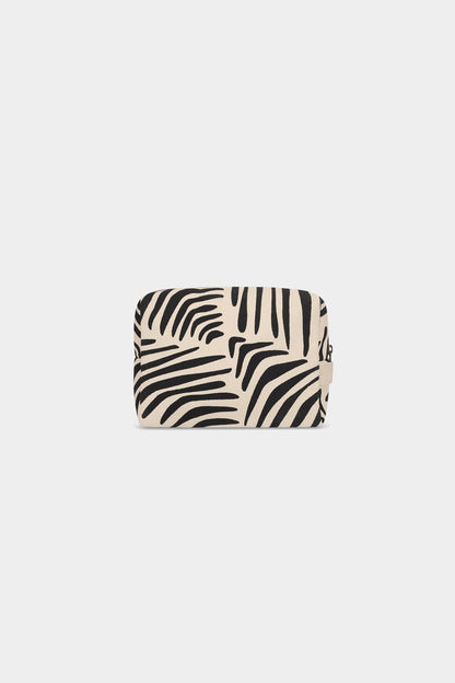 Trousse de toilette Léon Zèbre écru