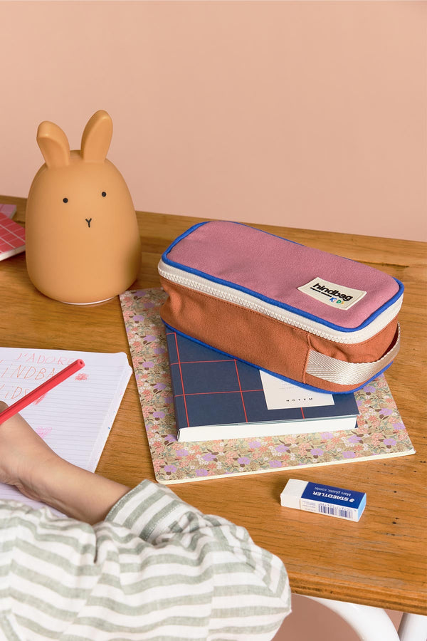 Maxペンケース トリコロール ローズブラッシュ