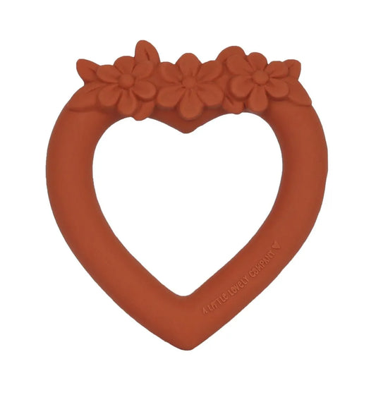 Terracotta heart dentition ring