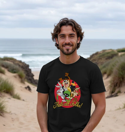 T-shirt adulte Looney Tunes That's All Folks personnages