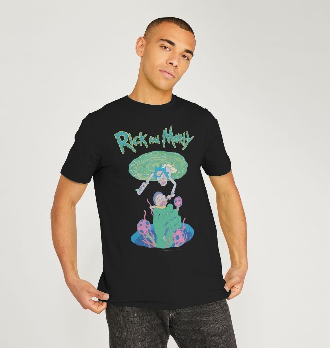 T-shirt Rick and Morty portail