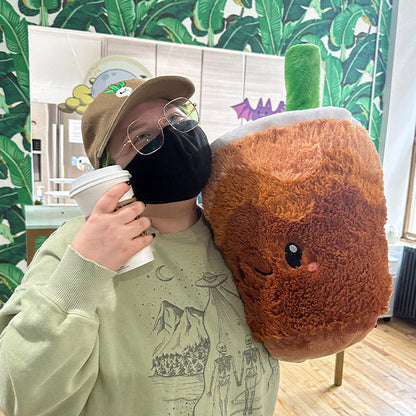 Peluche Comfort Food Squishable – Café Cold Brew