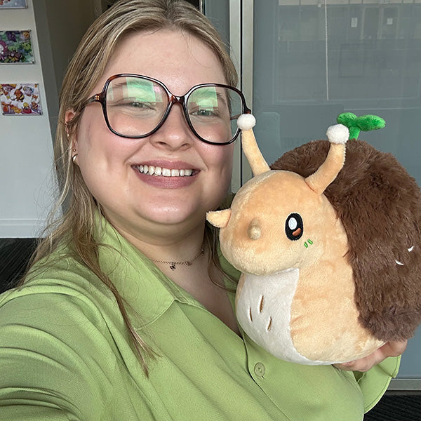 Peluche Mini Squishable – Escargot de Jardin