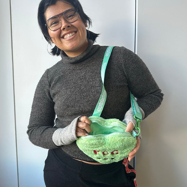 Sac Bandoulière Squishable – Cœur Bonbon Duveteux POG