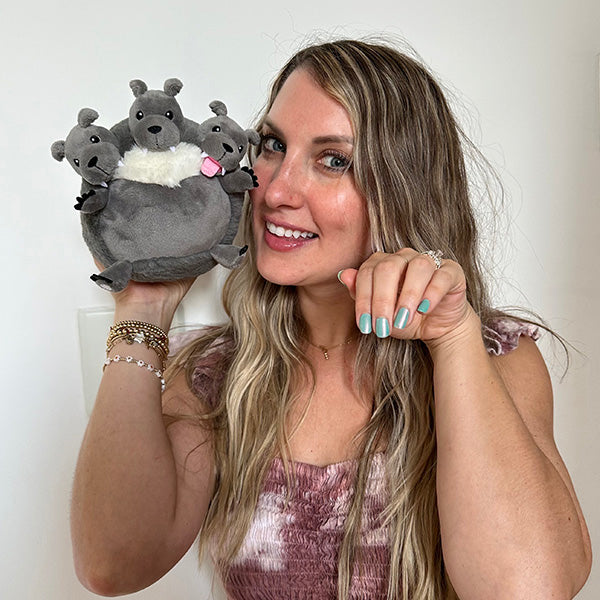 Peluche Snacker Squishable – Cerbère