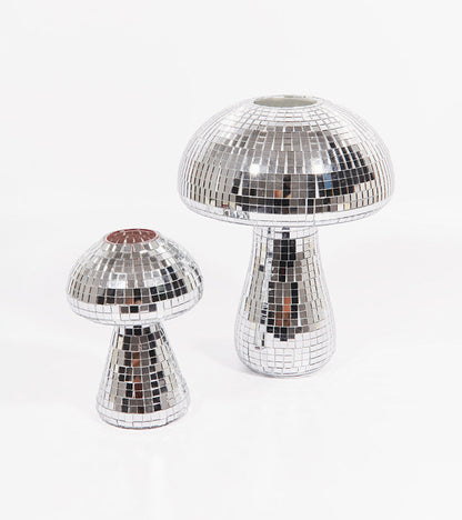 Disco mushroom vase