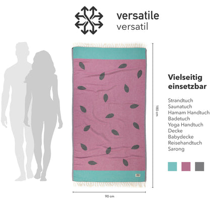 WATERMELON RED - 100% Cotton