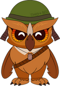 WarOwl ぬいぐるみ – 22.9 cm