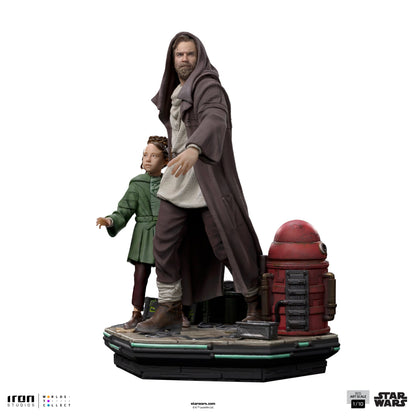 Statue Obi-Wan and Young Leia - Star Wars: Obi-Wan Kenobi Series - Art Scale 1/10