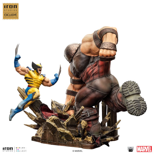 Wolverine vs Juggernaut Statue - X-Men - Art Scale 1/10 - Iron Studios