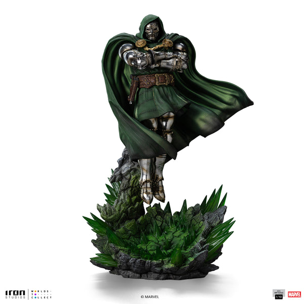 Statue Doctor Doom - Infinity Gauntlet Diorama - Art Scale 1/10 - The Fantastic Four