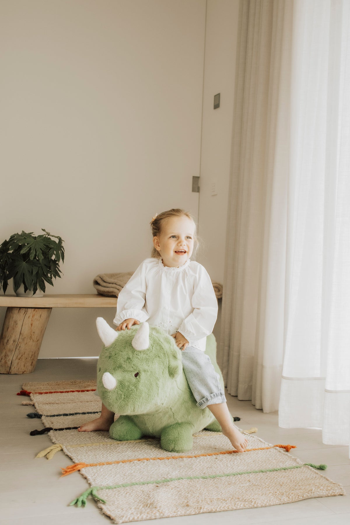 Dinosaure doux et rebondissant - Wild & Soft