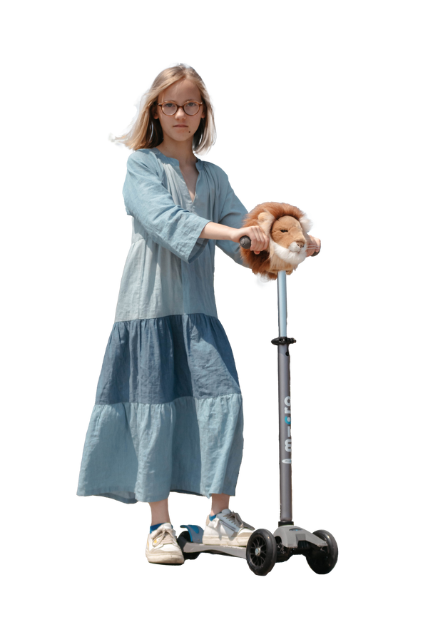 Accessoire tête de lion pour vélo ou trottinette enfant - Wild & Soft