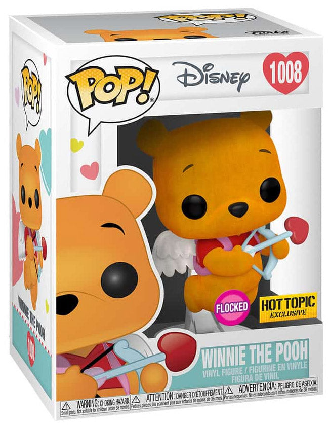 Pop! Winnie L'Ourson St Valentin (Flocked)