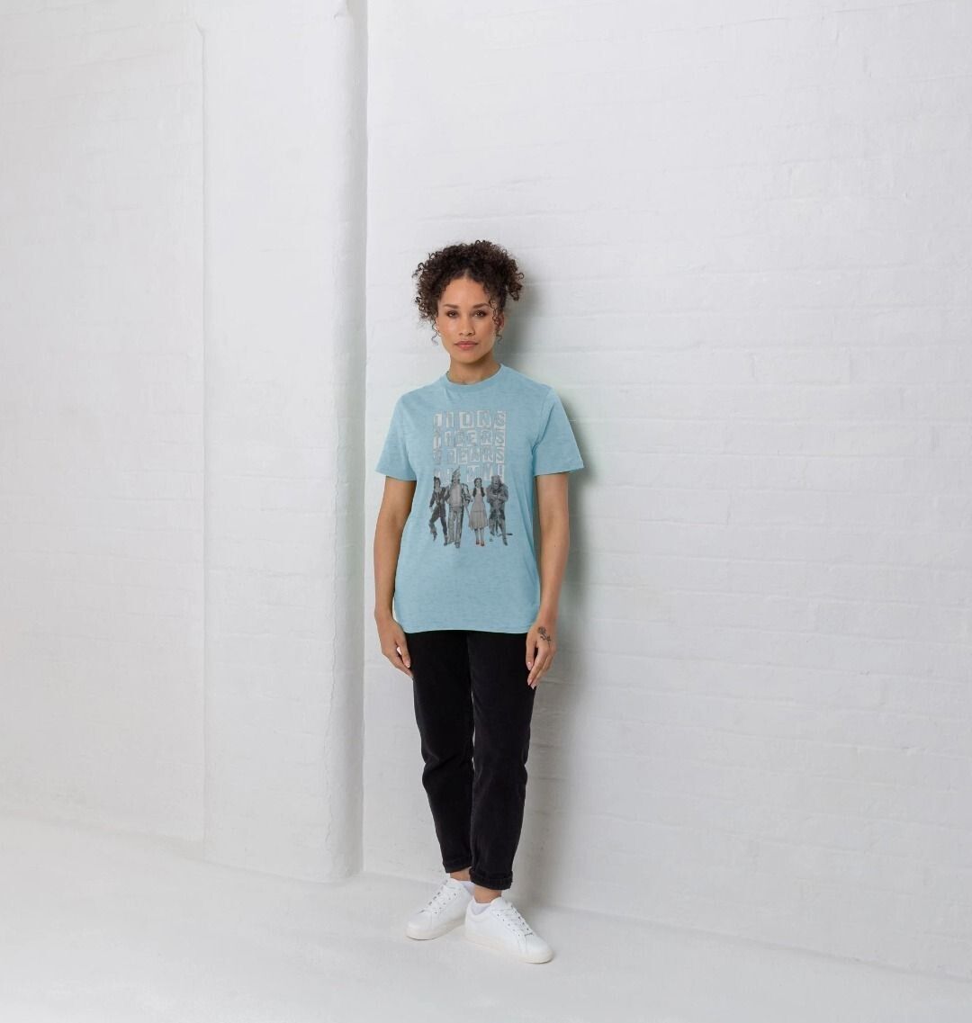 T-shirt adulte Le Magicien d'Oz Lions Tigers & Bears Oh My