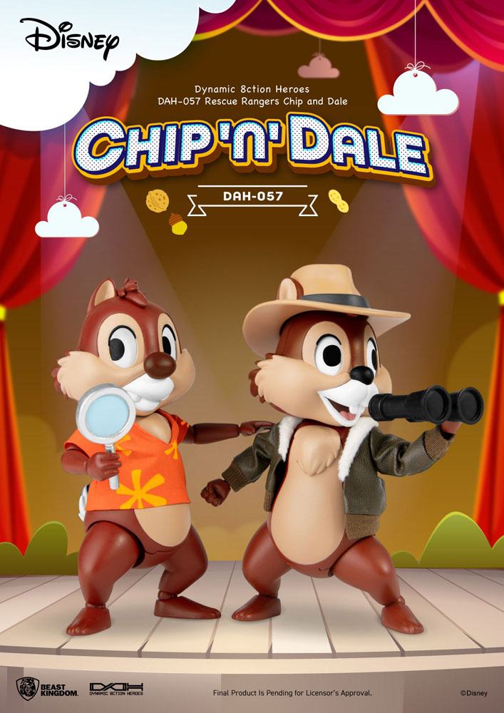 ダイナミックアクションヒーローズ チップとデール