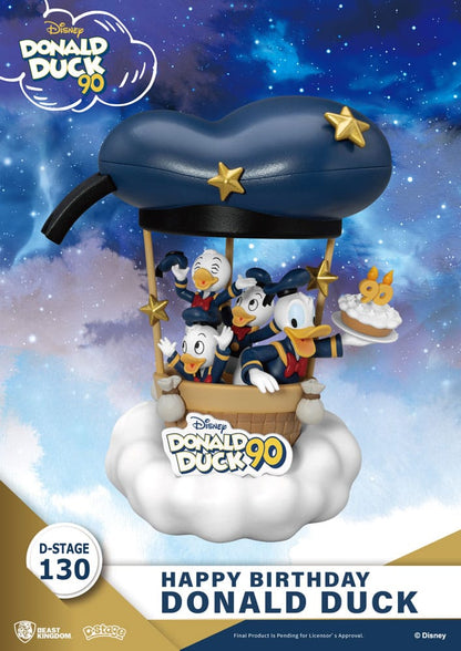Diorama D-Stage Donald Duck "90ème Anniversaire"