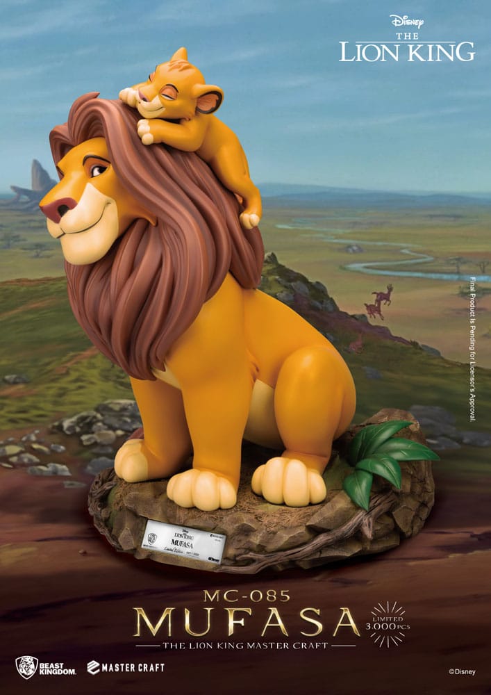 Statuette Master Craft Le Roi Lion - Mufasa