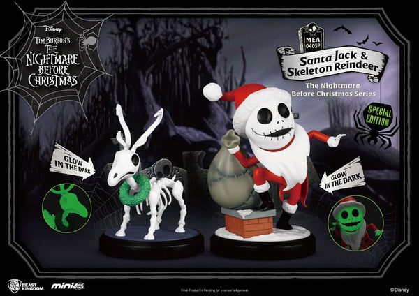 Santa Jack &amp; Skeleton Reindeer Mini Egg Attack 
