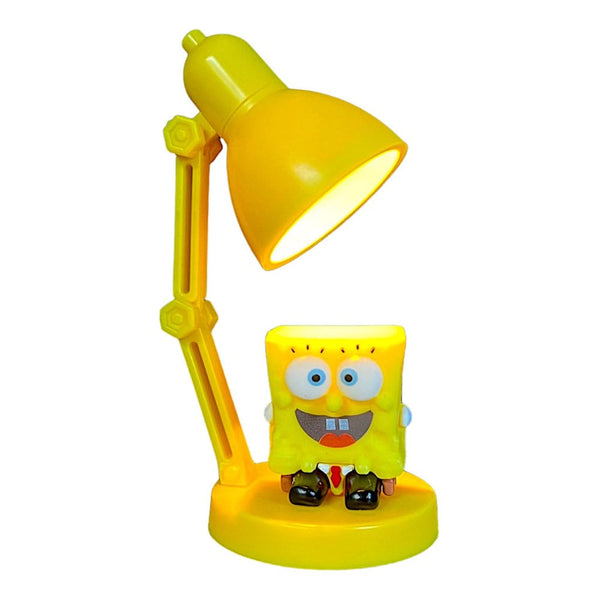 Mini candeeiro LED com figura do Bob Esponja