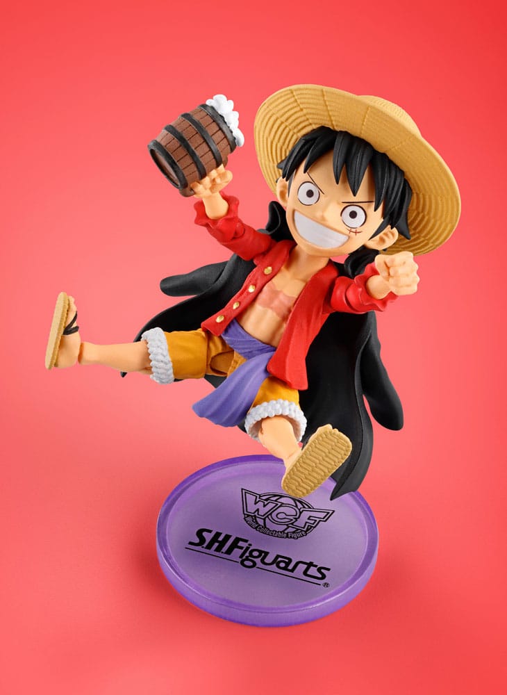 Figura coleccionable mundial x SHFiguarts Monkey D. Luffy