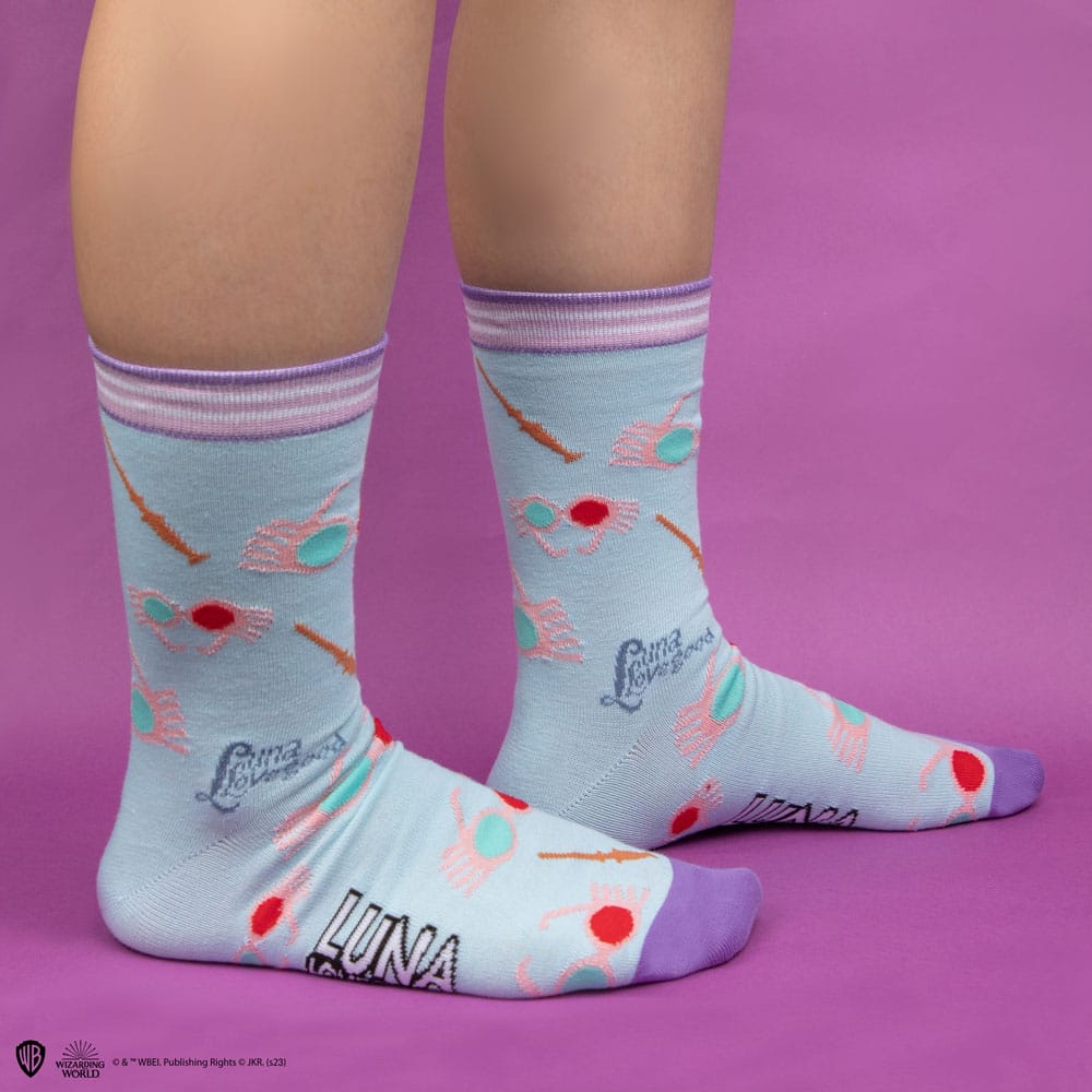 Harry Potter Pack 3 Paires de Chaussettes - Luna Lovegood