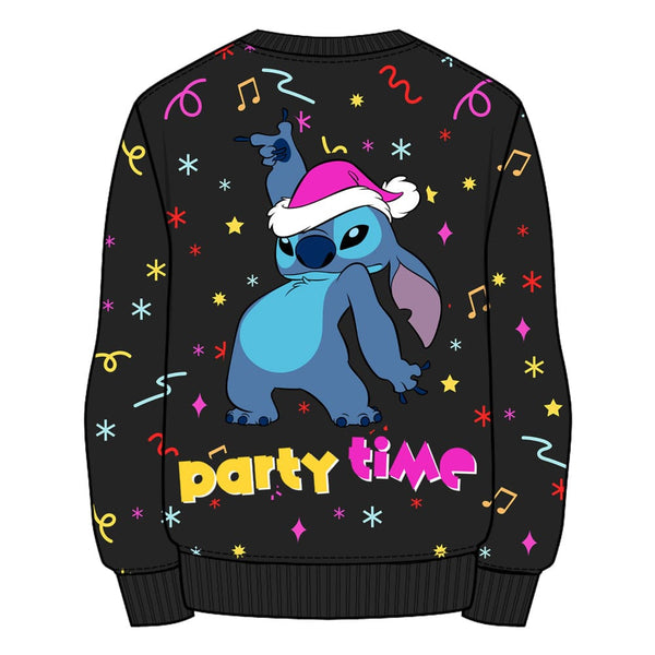 Felpa natalizia Lilo & Stitch - Stitch Party Time 