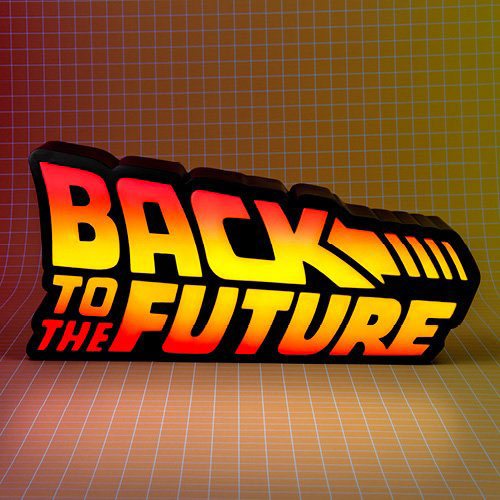 Volver al futuro - Logotipo Lámpara