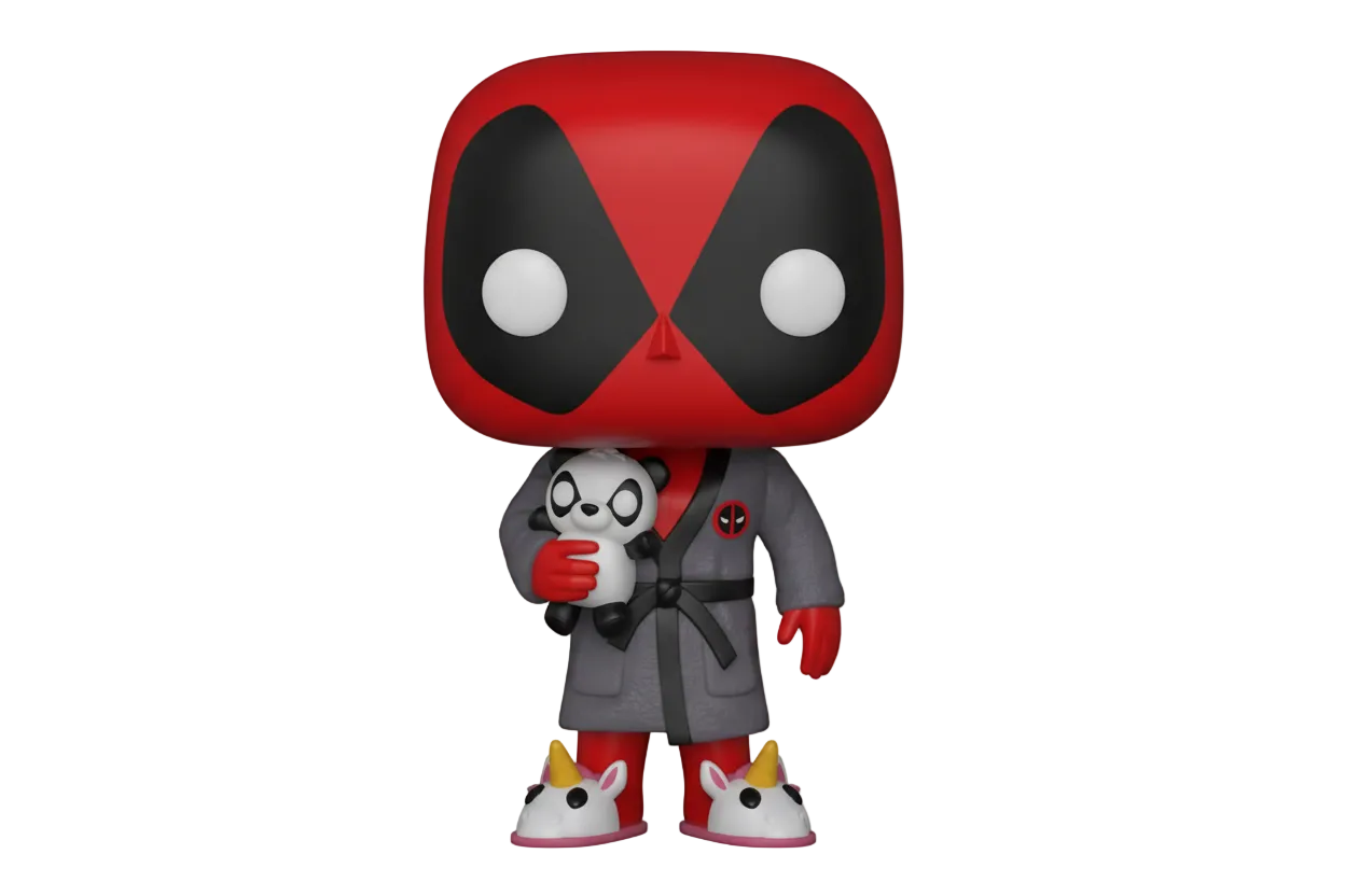 Pop! Deadpool in een badjas