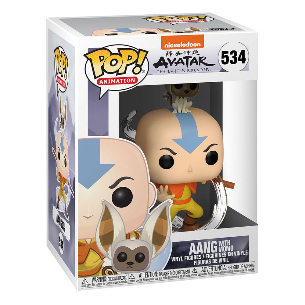 Pop! Aang avec Momo