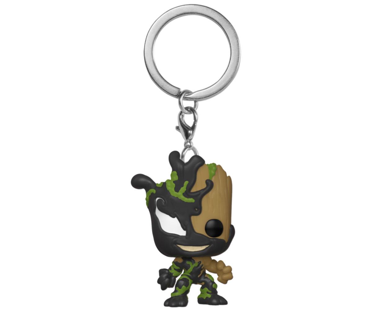 Groot Venomisé Funko Pop! Keychain | MARVEL VENOM Pocket Pop Keychains Groot 4cm Funko