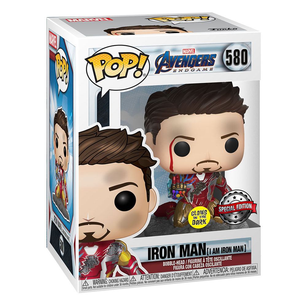 Pop! Iron Man "I Am Iron Man" (Glow)