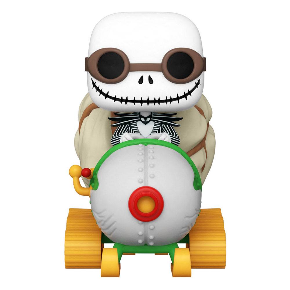 Jack Skellington on his Snowmobile 
