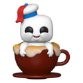 ポップ！ミニパフトがカプチーノカップに入っている