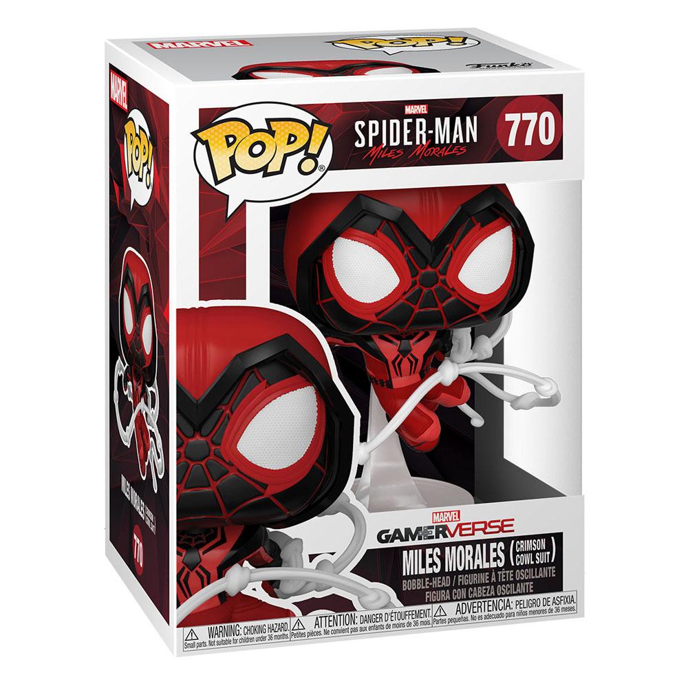 Pop! Miles Morales (Fato com Capuz Carmesim)