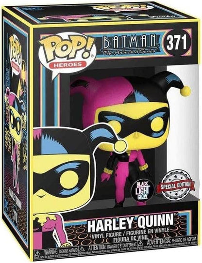 pop harley quinn black light 371