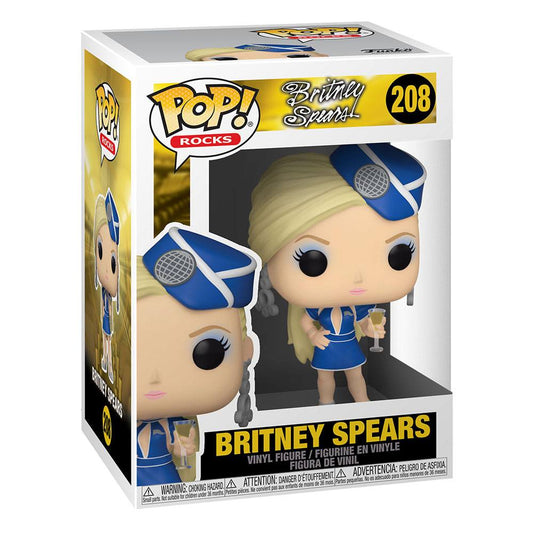 Pop! Britney Spears as a Flight Attendant