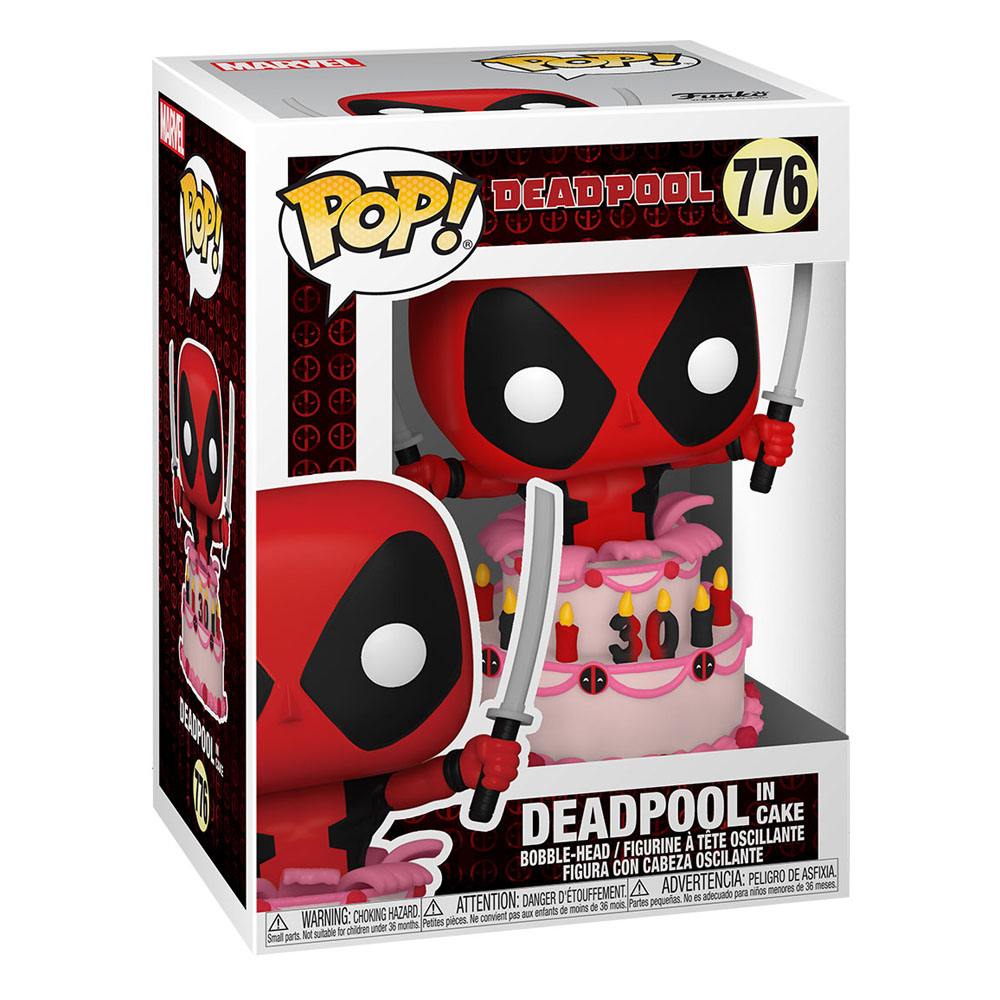 Pop! Deadpool em Bolo de Aniversário