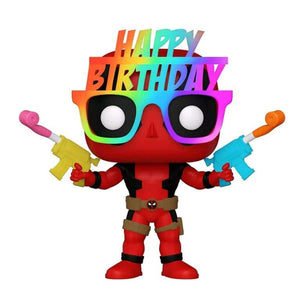 Pop! Deadpool with Birthday Glasses