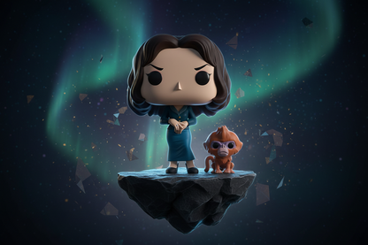 Mevrouw Coulter met Ozymandias 